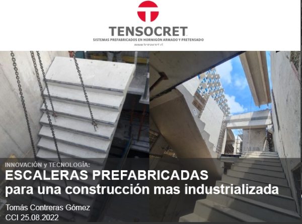 Tensocret - Escaleras Prefabricadas para una construcción más industrializada